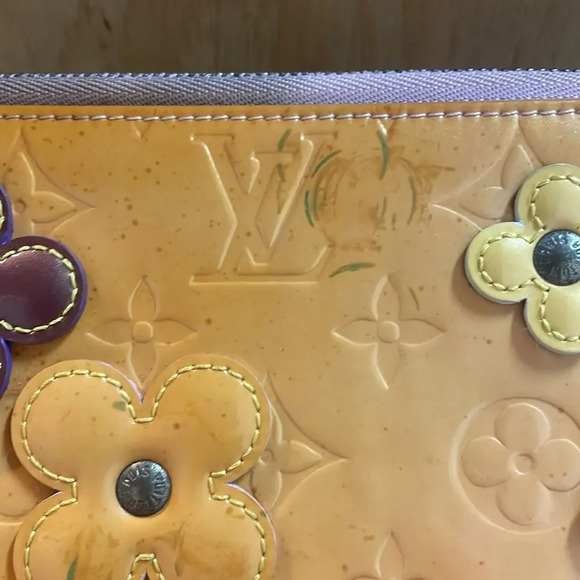Louis Vuitton Lexington Fleurs Vernis Pochette vintage woman’s purse - Picture 3 of 16